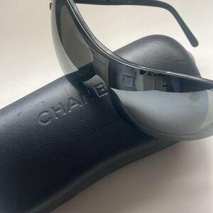 CHANEL Black Sunglasses